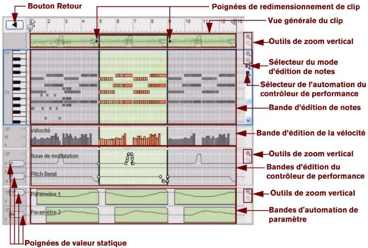 PROPELLERHEAD Reason 6.0 - Éléments du mode Édition - 1