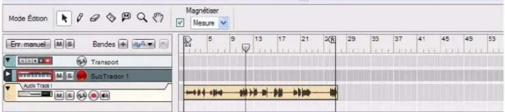 PROPELLERHEAD Reason 6.0 - Vocodage d'une piste audio existante - 3