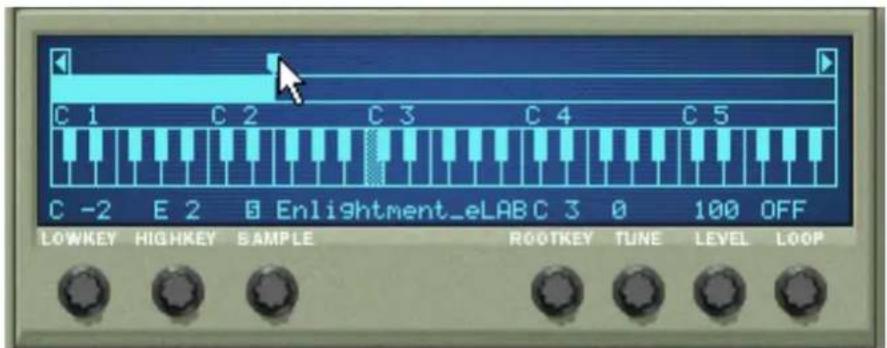 PROPELLERHEAD Reason 6.0 - Définir l'etendue de la zone de jeu - 1