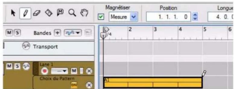 PROPELLERHEAD Reason 6.0 - Dessin de l'automation de patterns - 2
