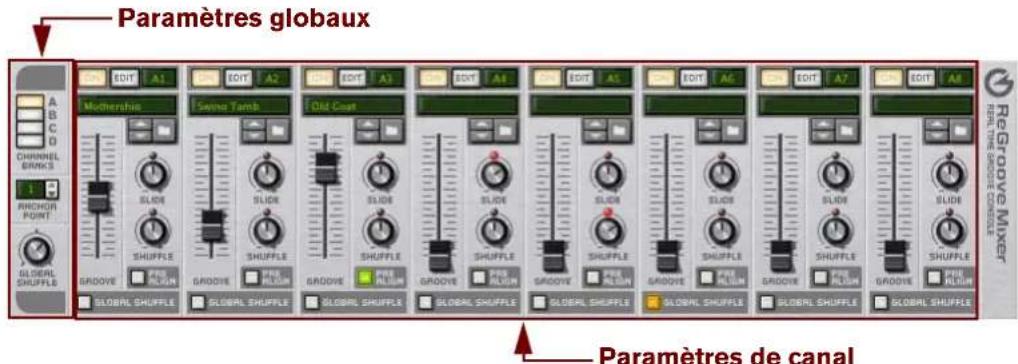 PROPELLERHEAD Reason 6.0 - Le mixeur ReGroove - 2