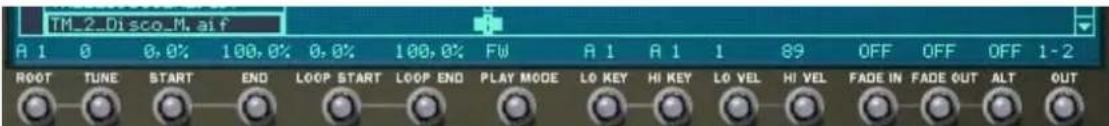 PROPELLERHEAD Reason 6.0 - Paramètres de sample - 1