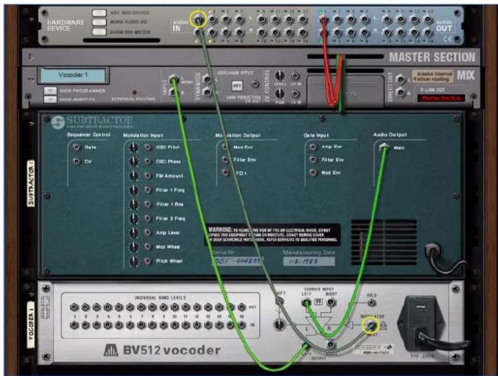 PROPELLERHEAD Reason 6.0 - Vocodage des chants en temps réel - 2