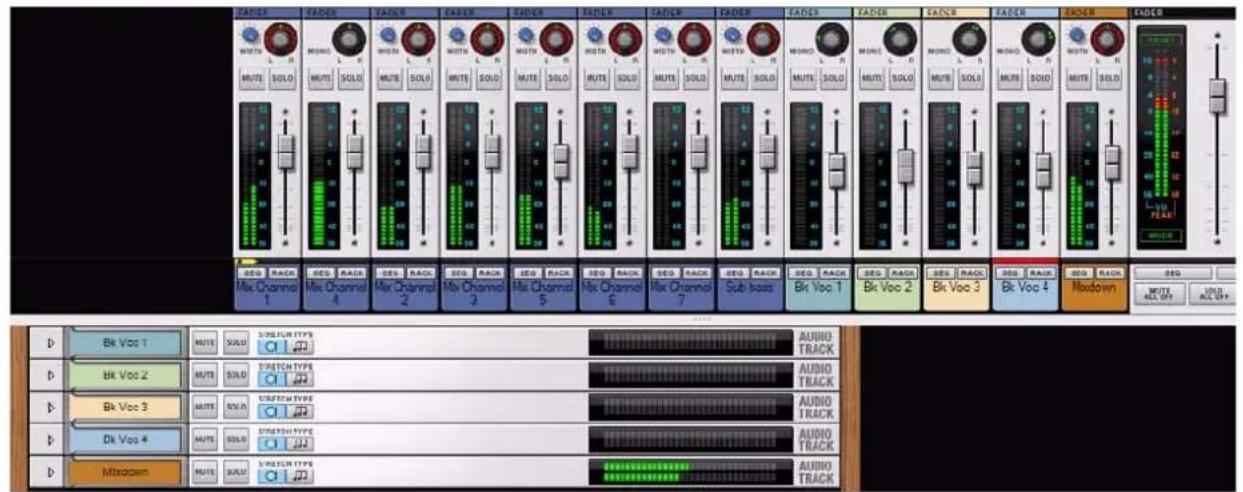 PROPELLERHEAD Reason 6.0 - Enregistrement du mix final de plusieurs pistes audio - 6
