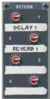 PROPELLERHEAD Reason 6.0 - La section Retour auxiliaire - 1