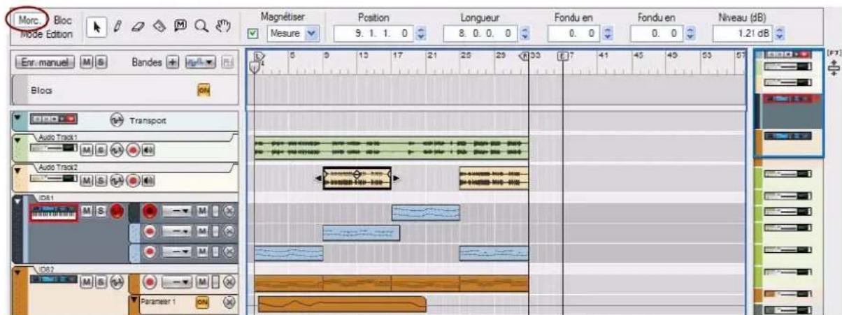 PROPELLERHEAD Reason 6.0 - Mode Morceau - 1