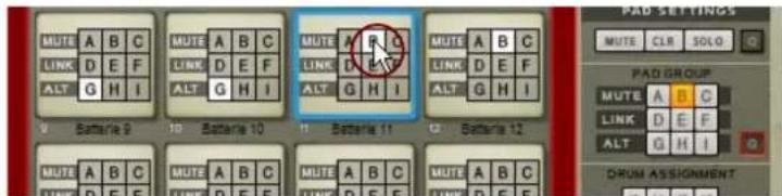 PROPELLERHEAD Reason 6.0 - Afferer des pads à des groupes de pads à l'aide de la fonction Édition rapide - 2