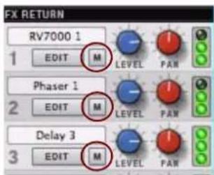 PROPELLERHEAD Reason 6.0 - Rendre muets des départ d'effets - 1