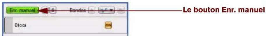 PROPELLERHEAD Reason 6.0 - A propos de la fonction Enr. manuel - 1