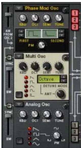 PROPELLERHEAD Reason 6.0 - La section Oscillateur - 1