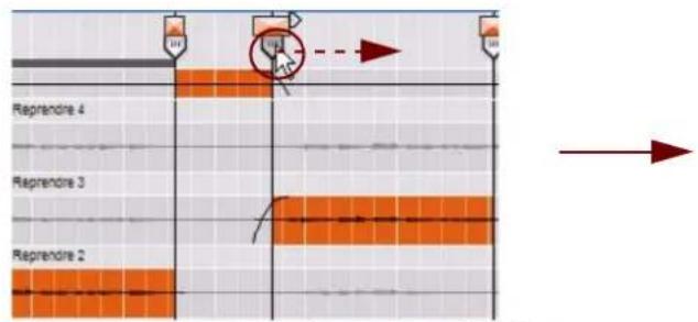 PROPELLERHEAD Reason 6.0 - Déplacement des coupes - 1