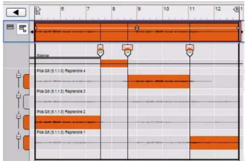 PROPELLERHEAD Reason 6.0 - Inversion des clips - 1
