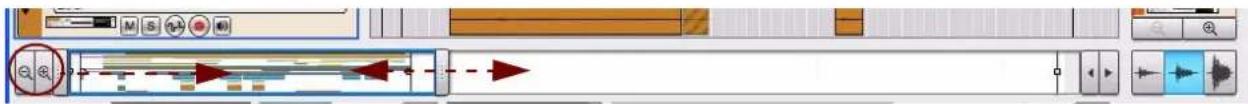 PROPELLERHEAD Reason 6.0 - Zoom horizontal dans le séquenceur - 1