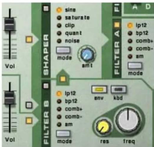 PROPELLERHEAD Reason 6.0 - L'un des oscillateurs ou les deux vers un contrôle seulement - 2