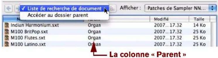 PROPELLERHEAD Reason 6.0 - A propos des listes hierarchiques et a plat - 1
