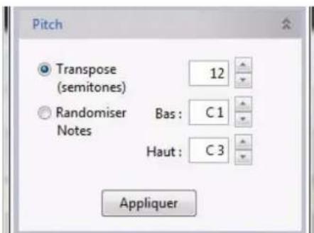 PROPELLERHEAD Reason 6.0 - Réglage par demi-ton - 1