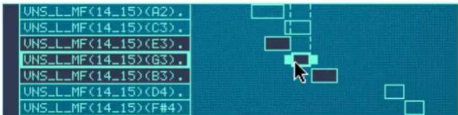 PROPELLERHEAD Reason 6.0 - Déplacer des zones en déplaçant les boites de zone - 1