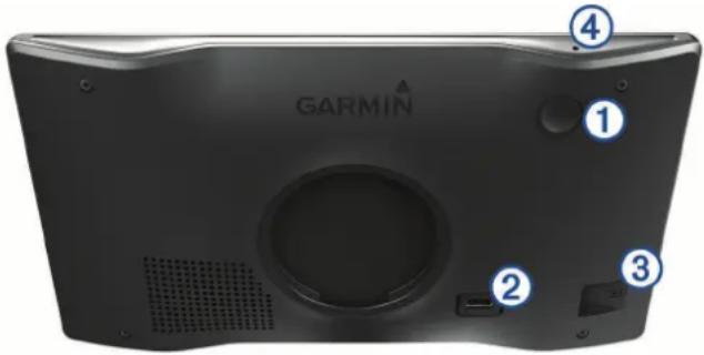 GARMIN Dezl OTR500 - dézl OTR500 - Présentation de l'appareil - 1