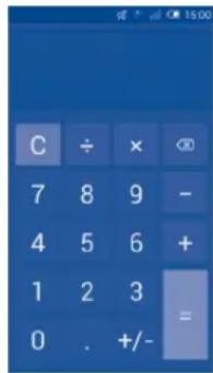 ALCATEL One Touch 6012X - Calculatrice ....+ - x = - 1