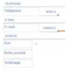 ALCATEL One Touch 6012X - Ajouter un contact - 2