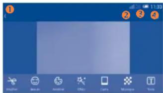 ALCATEL One Touch 6012X - Manipuler vos images - 1