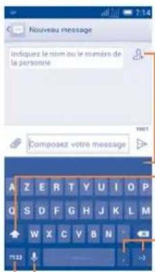 ALCATEL One Touch 6012X - Clavier Android - 1