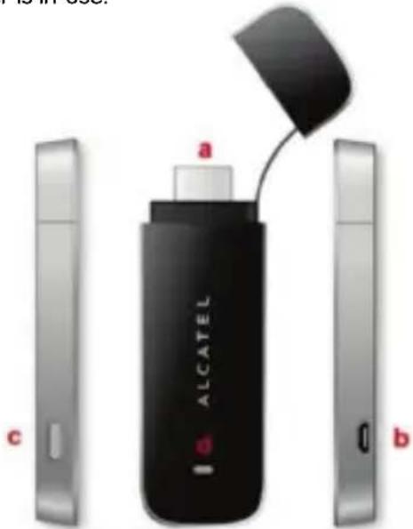 ALCATEL OneTouch V100 - Getting to Know Your Dongle - 1