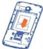 ALCATEL One Touch 5035X - Insérer/Extraire la carte SIM - 5