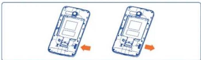 ALCATEL One Touch 5035X - Installer et retirer la carte microSD - 1
