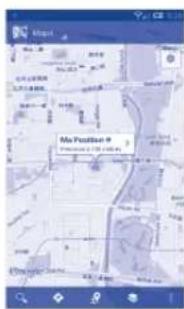 ALCATEL One Touch 5035X - Ouvrir Google Maps et afficher Ma position - 1