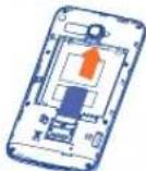 ALCATEL One Touch 5035X - Insérer/Extraire la carte SIM - 6