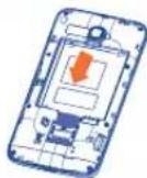 ALCATEL One Touch 5035X - Insérer/Extraire la carte SIM - 1