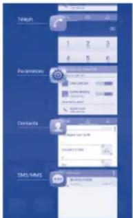 ALCATEL One Touch 5035X - Consulter les applications récemment utilisées - 1