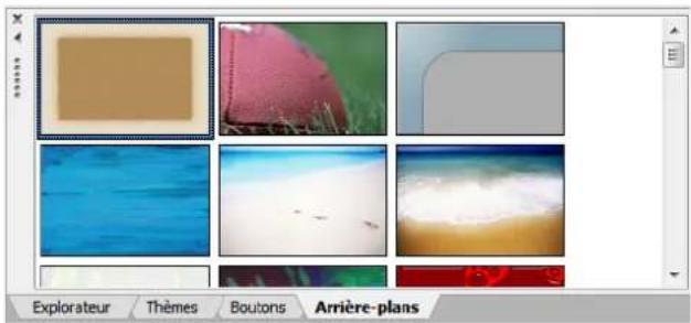 SONY Vegas DVD Architect - Fenetre Arriere-plans (Alt+6) - 1