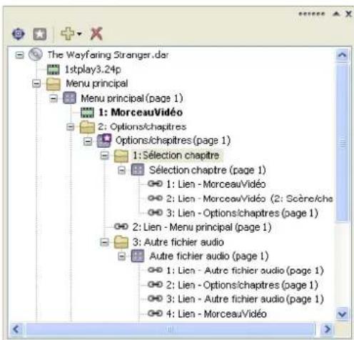 SONY Vegas DVD Architect - Fenêtre Présentation du projet (Ctrl+Alt+1) - 1