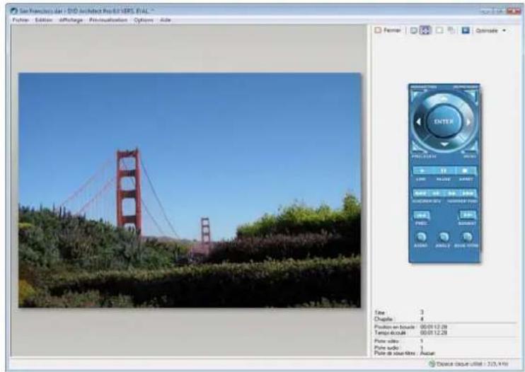 SONY Vegas DVD Architect - Fenêtre Prévisualisation - 1