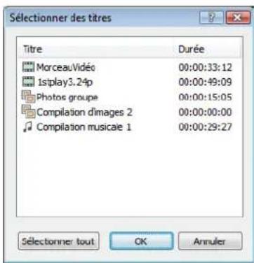 SONY Vegas DVD Architect - Ajout d'une liste de lecture à un menu - 1