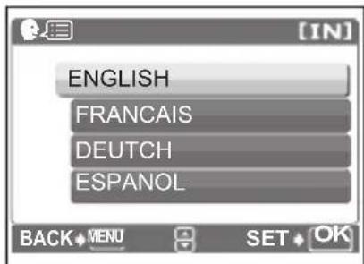 OLYMPUS X760 - Select a Language - 5