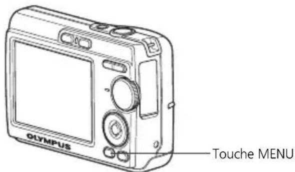 OLYMPUS X760 - Sélection d'une langue - 1
