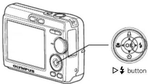 OLYMPUS X760 - b. Press the  button. - 1