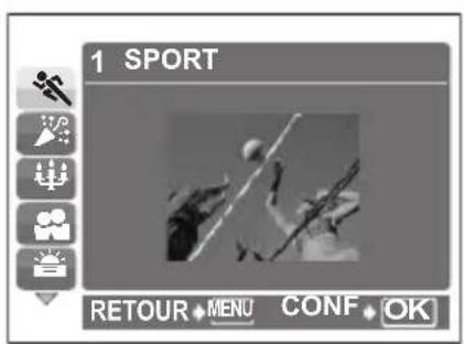 OLYMPUS X760 - Modes SCENE (Scène) - 1