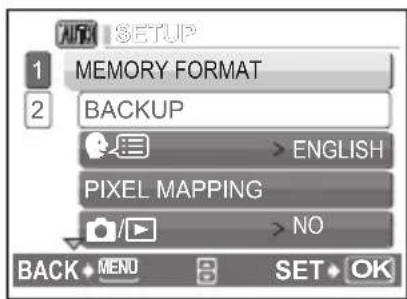 OLYMPUS X760 - Select a Language - 4