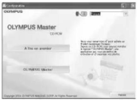 OLYMPUS X760 - Installes le logiciel - 1