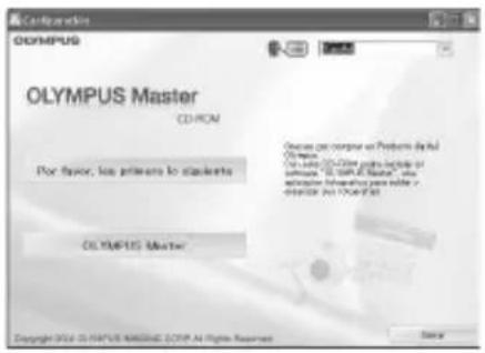 OLYMPUS X760 - Instalar el software - 1