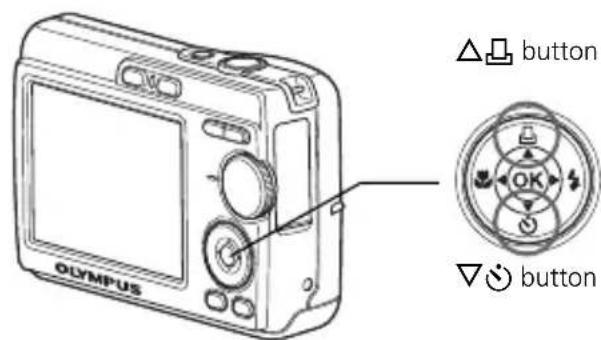 OLYMPUS X760 - a. Press the  button and  button to select [Y]. - 1