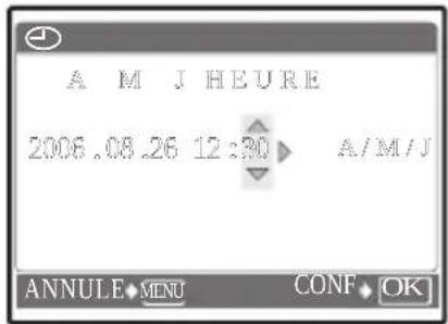 OLYMPUS X760 - c. Appuyez sur la touche  et la touche  pour selectionner [M]. - 3