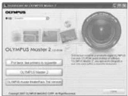 OLYMPUS X790 - a. Instale el software - 1