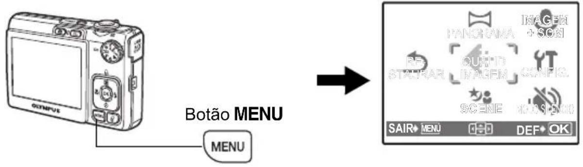 OLYMPUS X790 - Definir o idioma - 1