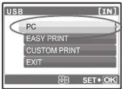 OLYMPUS X790 - b. Connect the camera to the computer - 2