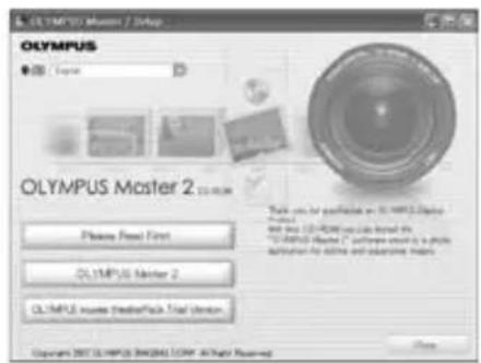 OLYMPUS X790 - a. Install the software - 1